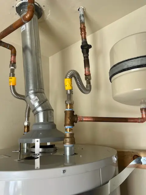 Water heater installation and plumbing repair in Moylan